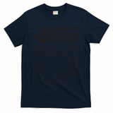 Anatomy Of A Labrador Retriever Funny Dog Owner Gifts T-Shirt - Navy Blue