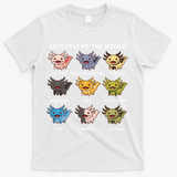 Axolotl Of World  T-Shirt - White