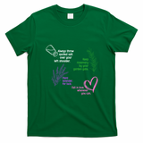 Always Throw Spilled Salt Over Your Left Shoulder T-Shirt - Irish Green