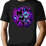 Alastor and His Shadow - Hazbin Hotel Essential T-Shirt - Black
