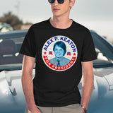 Alex P. Keaton for President Black T-Shirt - Navy