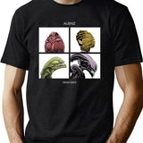 Alienz Xeno Days Black T-Shirt - Green