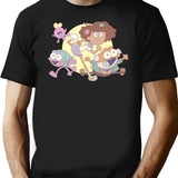 Amphibia - Plantar Family (Credits) Black T-Shirt - Black
