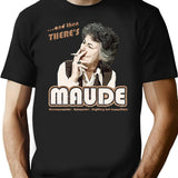 And Then There'S Maude Distressed Black T-Shirt - Black
