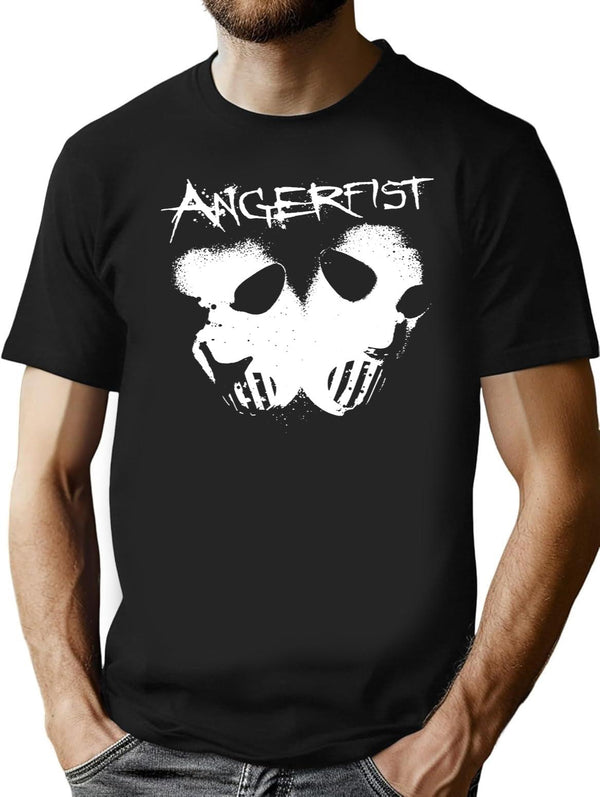 Angerfist Classic Black T-Shirt T-Shirt - Black