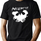 Angerfist Classic Black T-Shirt T-Shirt - Green