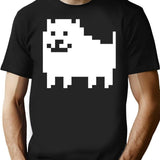 Annoying Dog - Undertale Black T-Shirt - Black