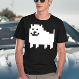 Annoying Dog - Undertale Black T-Shirt - Navy
