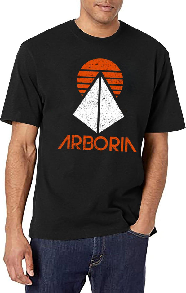 Arboria Institute (VintageDistressed) Classic Black T-Shirt - White