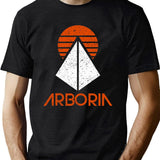 Arboria Institute (VintageDistressed) Classic Black T-Shirt - Green