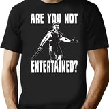 Are You Not Entertained Black T-Shirt - Black