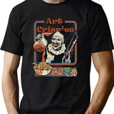 Art Crispies (2) Black T-Shirt - Green