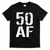 50 AF 50th Birthday T-Shirt - Black
