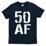 50 AF 50th Birthday T-Shirt - Navy