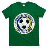 Bosnia And Herzegovina Football Vintage 1992 T-Shirt - Irish Green