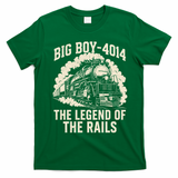 Big Boy 4014 The Legend Of The Rails T-Shirt - Irish Green