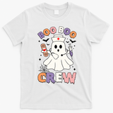 Boo Boo Crew Halloween Nurse T-Shirt - White