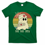 Boo Boo Crew Nurse Halloween Nurse For Women T-Shirt - Irish Green