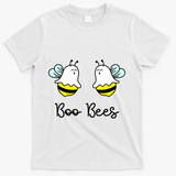 Boo Bees Funny Halloween T-Shirt - White