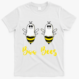 Boo Beez Funny Bee  Halloween Costume Bees T-Shirt - White