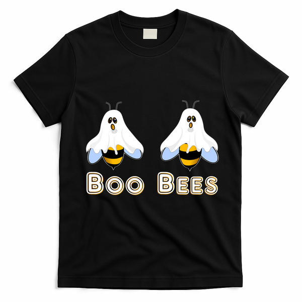 Boo Bees Gift Cute Funny Boobees Halloween Meme Gift T-Shirt - Black