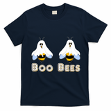Boo Bees Gift Cute Funny Boobees Halloween Meme Gift T-Shirt - Navy Blue