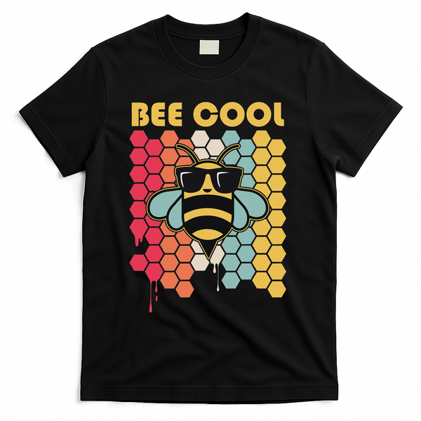 Boy Bee Lover Bumble Bumblebee Bee Cool T-Shirt - Black