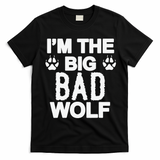 Big Bad Werewolf Wolf Lover Dog T-Shirt - Black