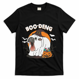Boo Deng Funny Moo Deng Hallowee T-Shirt - Black