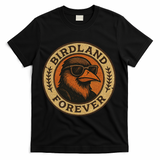 Birdland Forever Cool Retro Oriole Gift For Women T-Shirt - Black