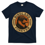 Birdland Forever Cool Retro Oriole Gift For Women T-Shirt - Navy
