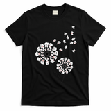 Bichon Frise Flower Fly Dandelion Funny Dog Lover T-Shirt - Black