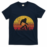 Bigfoot For Women & Hot Dog T-Shirt - Navy Blue