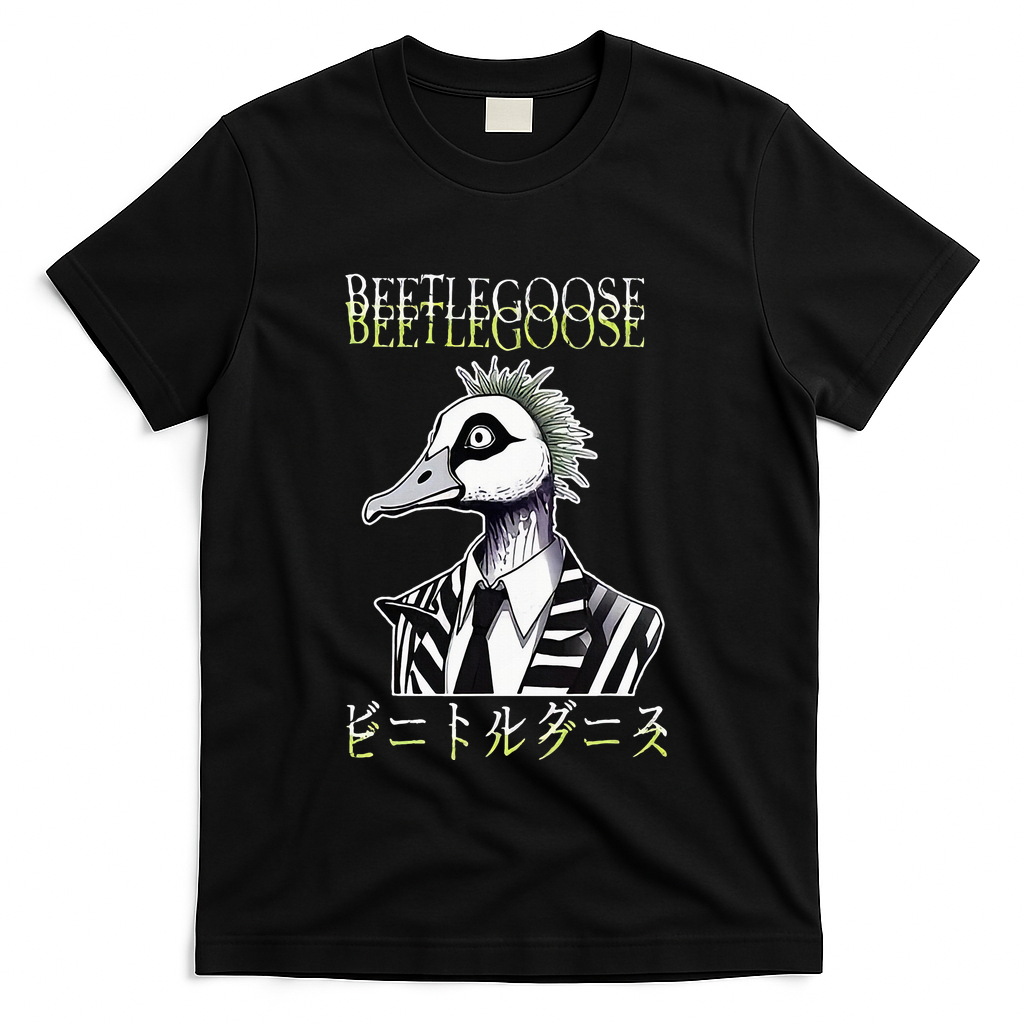 Beetle Goose T-Shirt - Black