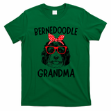 Bernedoodle Grandma Bernedoodle Dog Nana Mother's Day T-Shirt - Irish Green