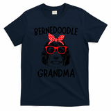 Bernedoodle Grandma Bernedoodle Dog Nana Mother's Day T-Shirt - Navy Blue