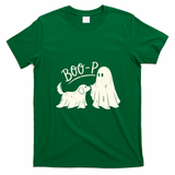 Boo-P Ghost Dog Nose Boop Halloween Costume T-Shirt - Irish Green