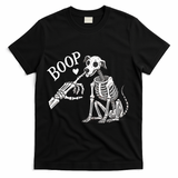 Boop Hand Skeleton And Dog T-Shirt - Black