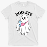 Boo Jee Halloween T-Shirt - White