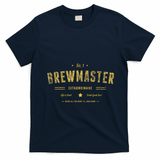 Brew Master Beer Brewing Homebrew Gift For Brewer Brewmaster T-Shirt - Navy Blue
