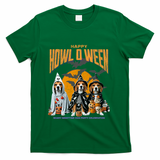 Beagle Mom Dad Halloween Lovers T-Shirt - Green