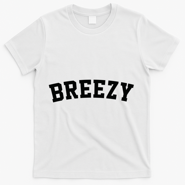 Breezy Merch Gear T-Shirt - White