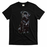 Black Pug Dog For Dog Mom Dad Funny Cute Black Pug T-Shirt - Black