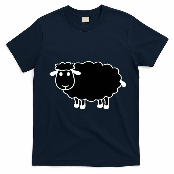 Black Sheep T-Shirt - Navy Blue