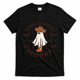 Boot Scootin Spooky Funny Halloween T-Shirt - Black
