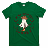 Boot Scootin Spooky Funny Halloween T-Shirt - Irish Green