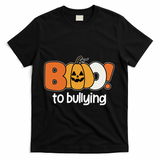 Boo To Bullying Anti Bullying Halloween T-Shirt - Black