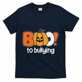 Boo To Bullying Anti Bullying Halloween T-Shirt - Navy