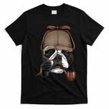 Boston Terrier Detective Boston Terrier Dog Lover T-Shirt - Black