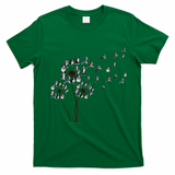 Boston Terrier Dandelion Flower Fly Dog Lovers Funny T-Shirt - Irish Green